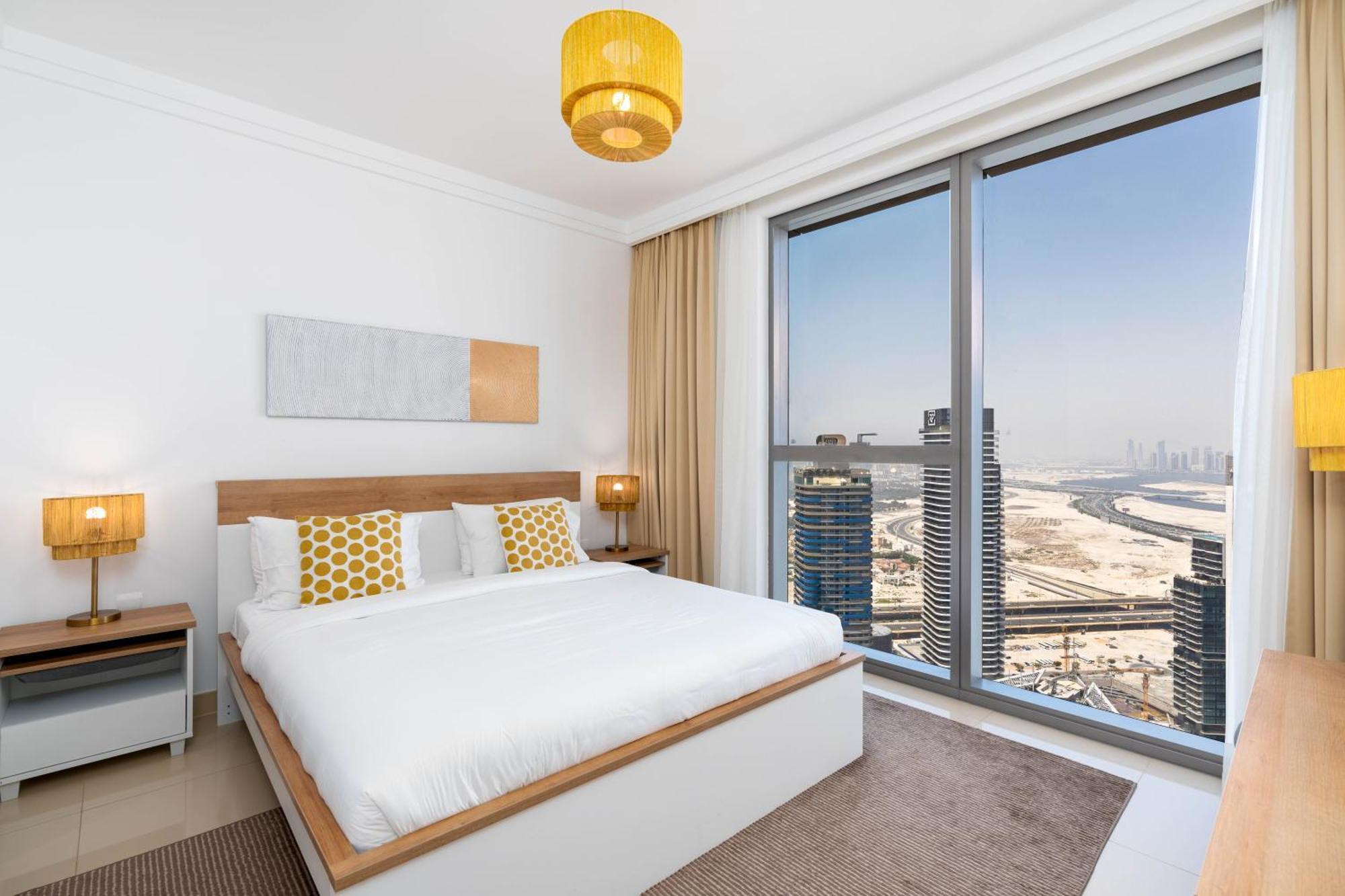Unified Vacation Homes-1 Bed Apt With Stunning View-high Floor-free Pool Gym Appartement